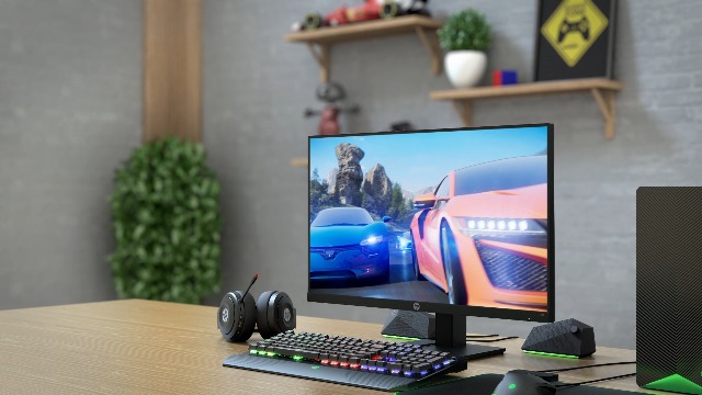 Amazon.com: HP 27-inch QHD Gaming Monitor with Tilt/Height