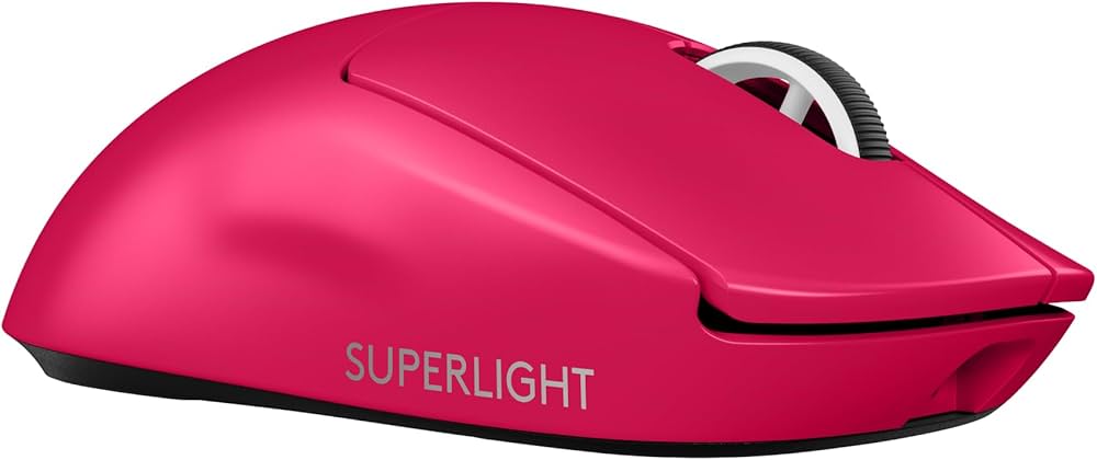 Logitech G PRO X SUPERLIGHT 2 wireless gaming mouse, 60 g pro