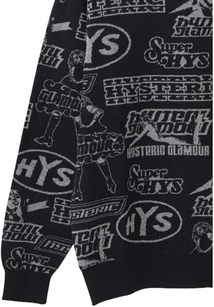 Amazon | [ヒステリックグラマー] VIXEN BOX柄ジャカード セーター