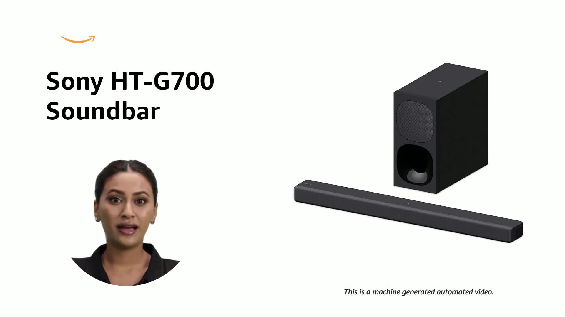 Sony HT-G700 3.1ch 4K Dolby Atmos/DTS:X Soundbar for TV with