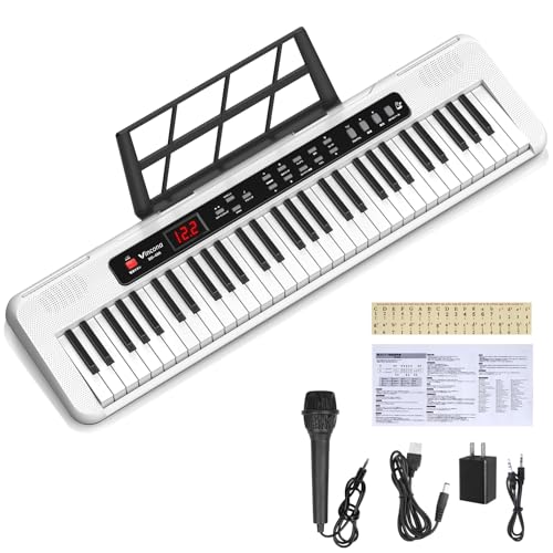 Amazon.co.jp: 電子ピアノ 電子キーボード 61鍵盤 キーボード ピアノ