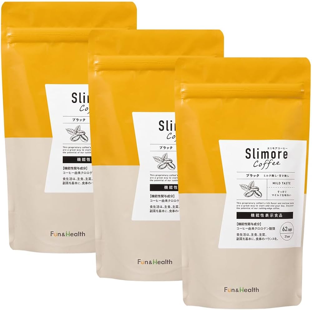 Amazon.co.jp: 体重ケアコーヒー スリモアコーヒー Slimore Coffee 93