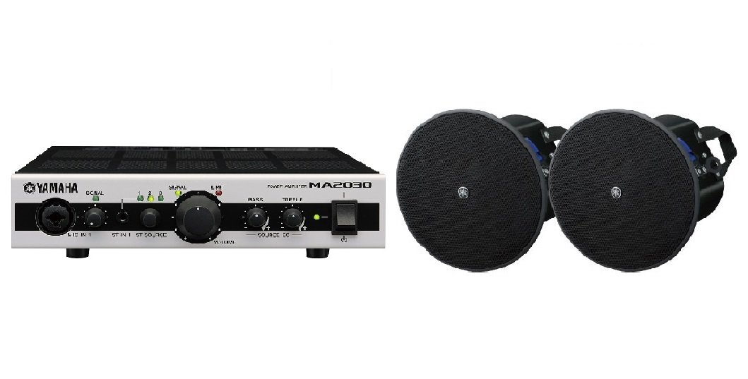 Amazon.co.jp: ヤマハ YAMAHA 小型パワーアンプ MA2030 + 設備用