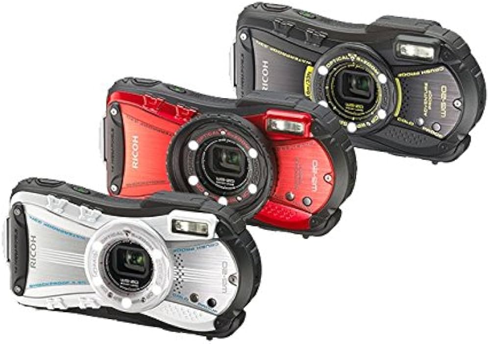Amazon | RICOH 防水デジタルカメラ RICOH WG-20 ブラック 防水10m耐