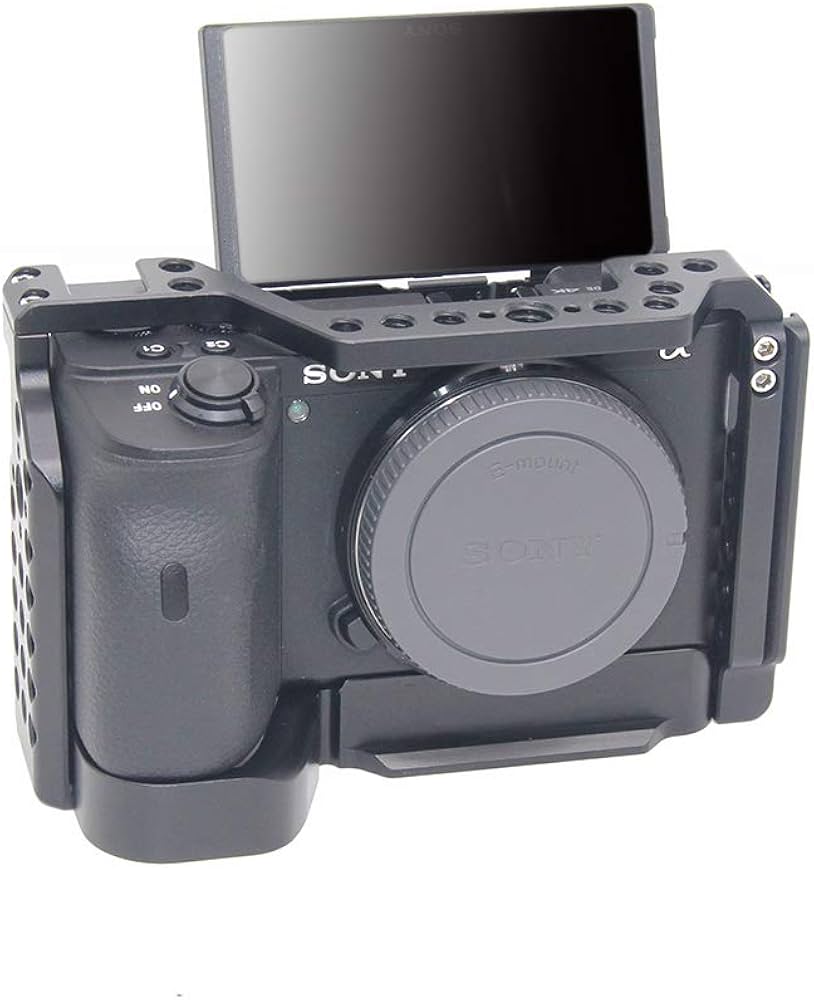 Amazon.co.jp: SIUTATDSH カメラ ケージ 適用 Sony ソニー A6600 Alpha