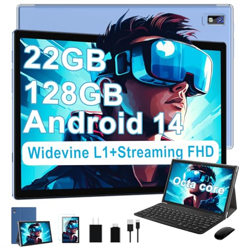 Amazon.co.jp: 2025 タブレット 10インチ Android 14 タブレット 22GB