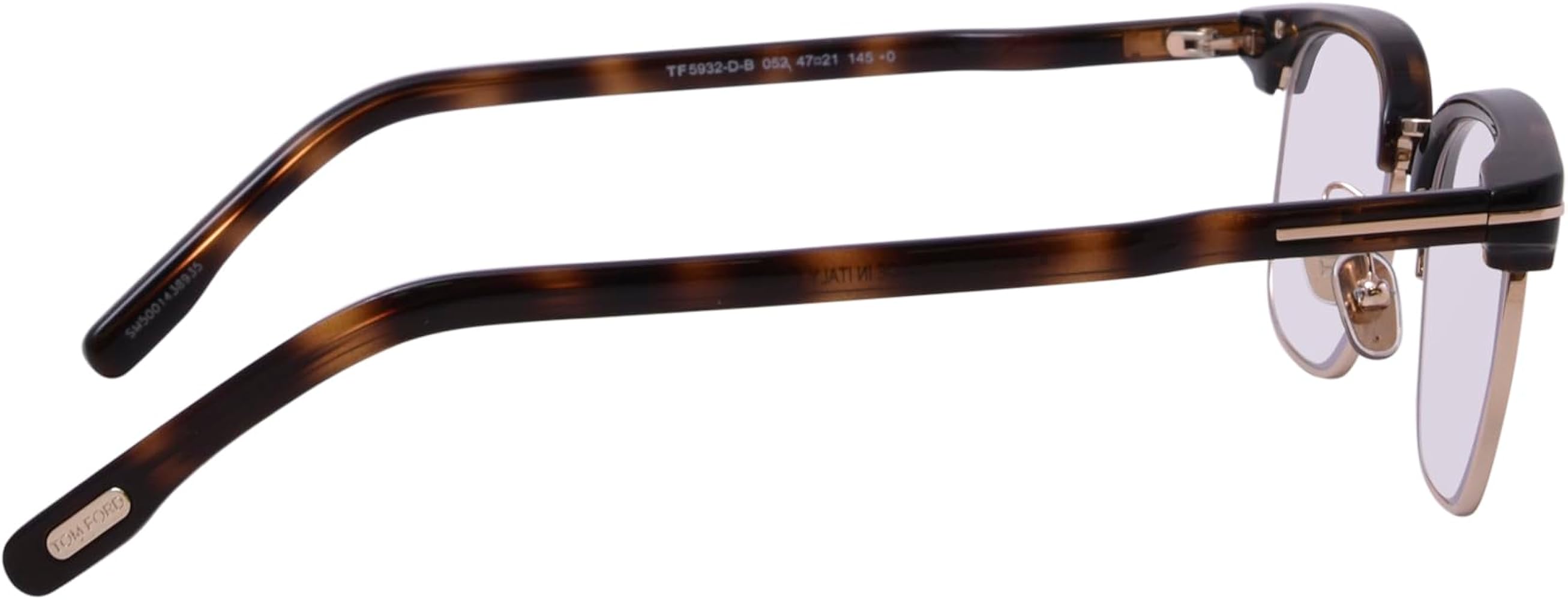 Amazon.com: Tom Ford FT5932-D-B 052 Eyeglasses Men's Dark Havana