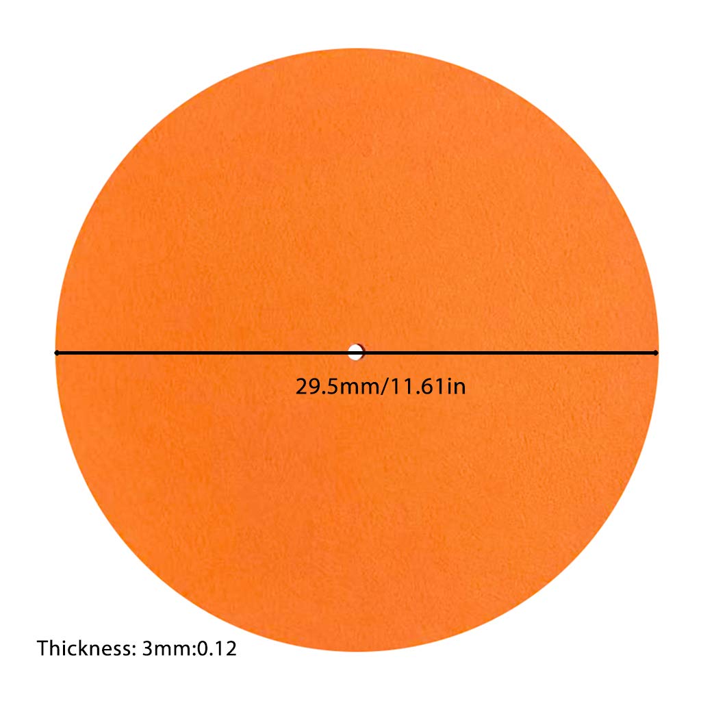 Amazon.co.jp: フェルト ターンテーブル マット プラッター スリップ
