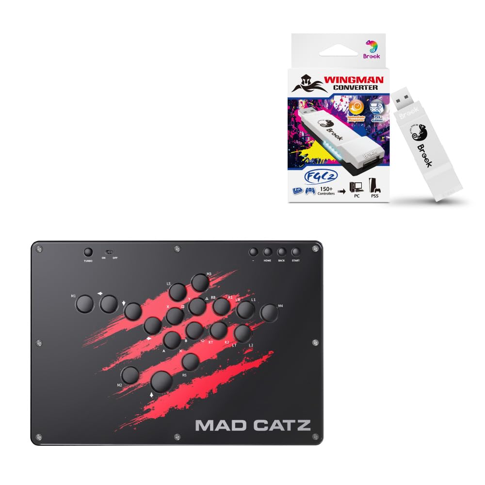 Amazon.co.jp: Mad Catz マッドキャッツ N.E.K.O. レバーレス アケコン
