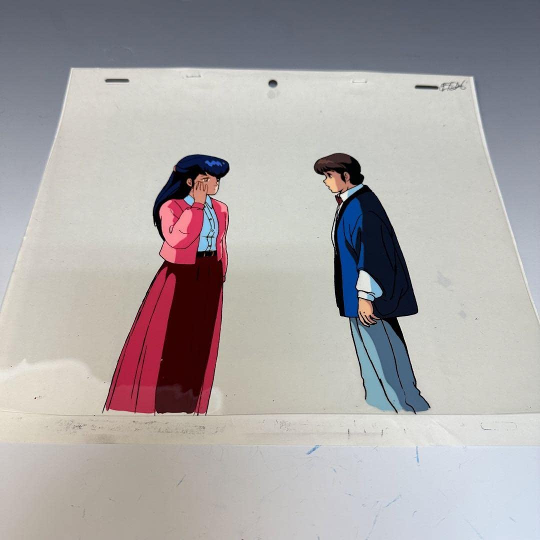 Amazon.co.jp: めぞん一刻 五代裕作 音無響子 セル画 : おもちゃ