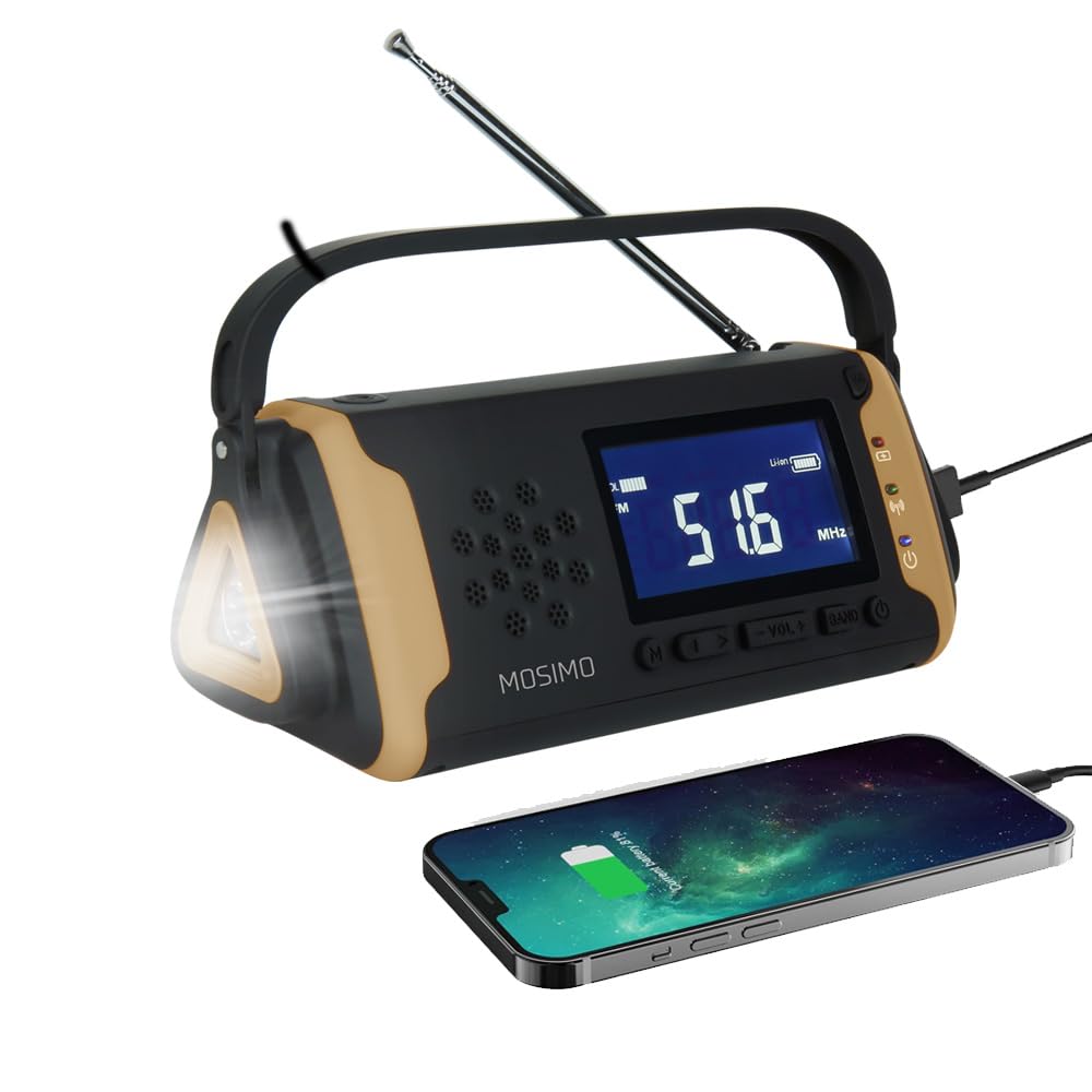 Amazon.co.jp: 防災ラジオ 多機能 手回し ソーラー USB 充電対応