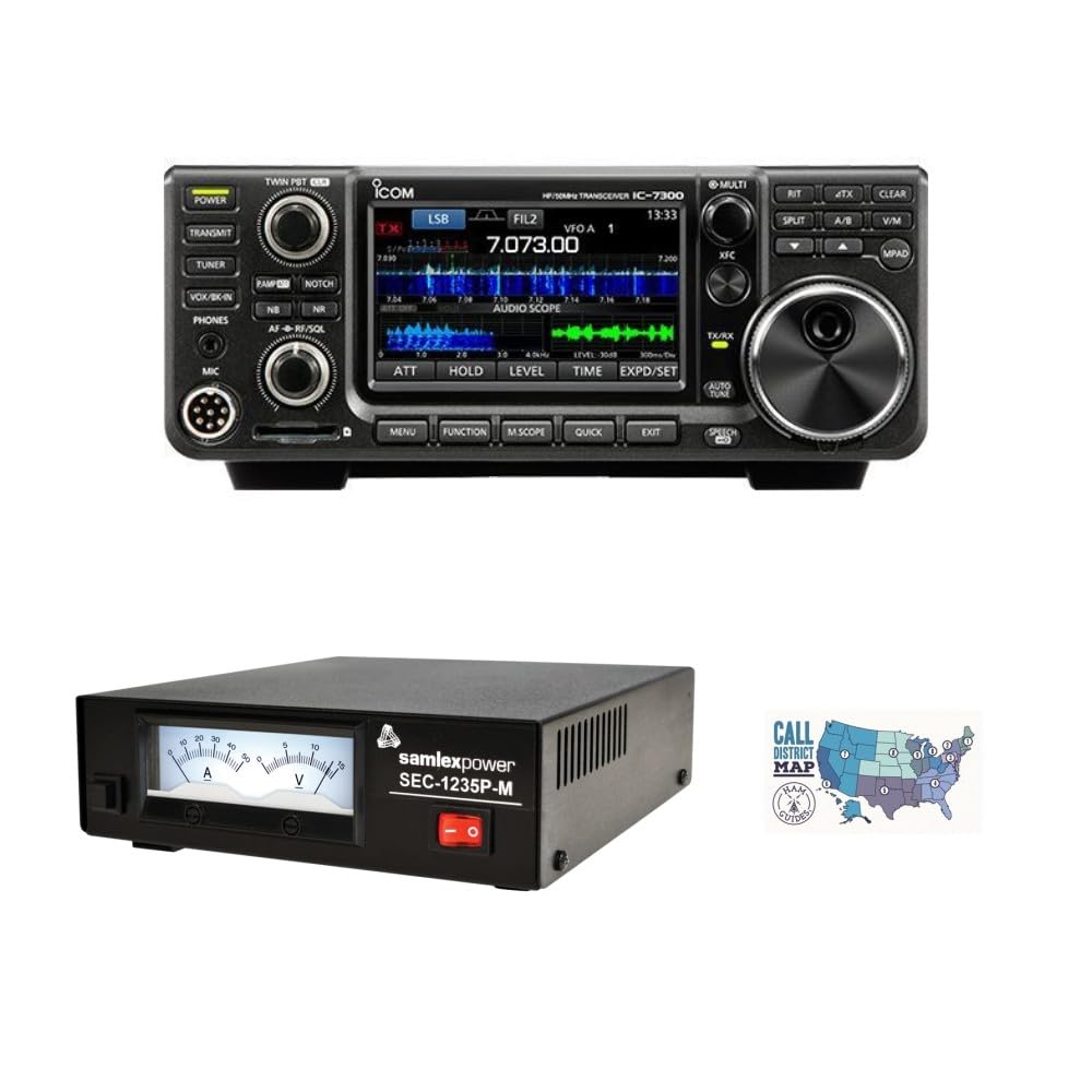 Amazon.com: Icom IC-7300 100W HF/50MHz SDR Amateur Radio