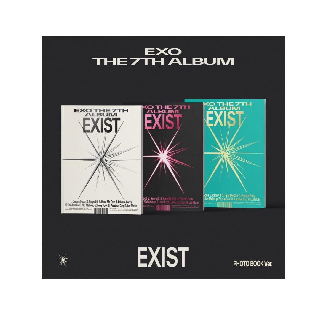 Amazon.co.jp: EXO - EXIST [Photo Book Ver.] アルバム+Folded Poster