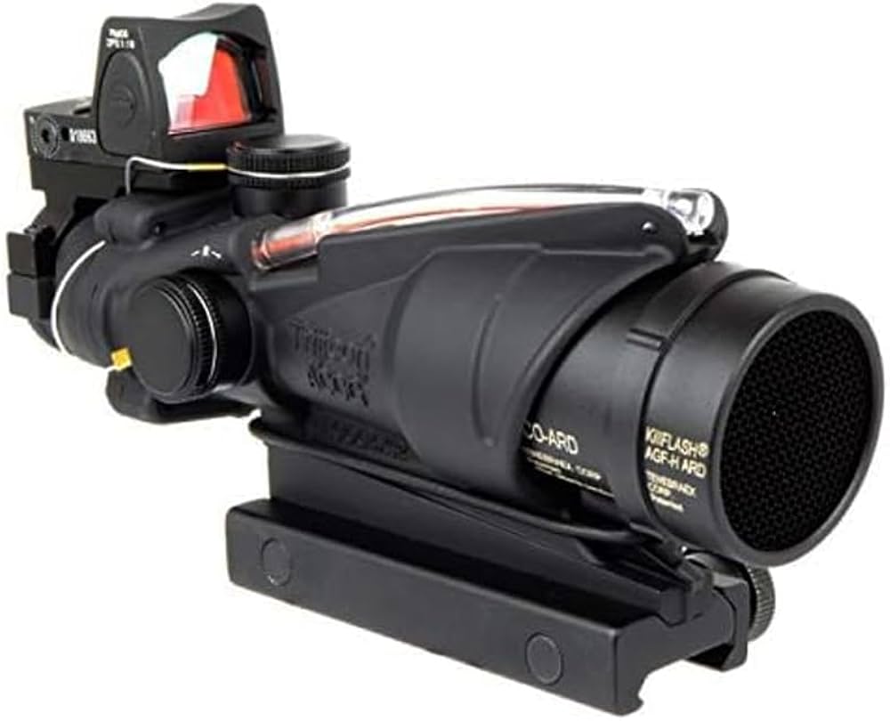 Amazon.co.jp: ACOG TA31タイプ 4倍スコープ (集光式 レティクル) +RMR