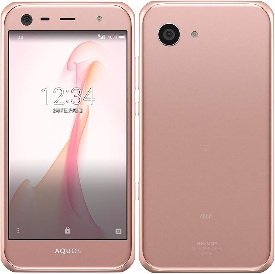 Amazon | SHARP AQUOS PHONE SERIE mini 16GB シャンパンピンク SHV38