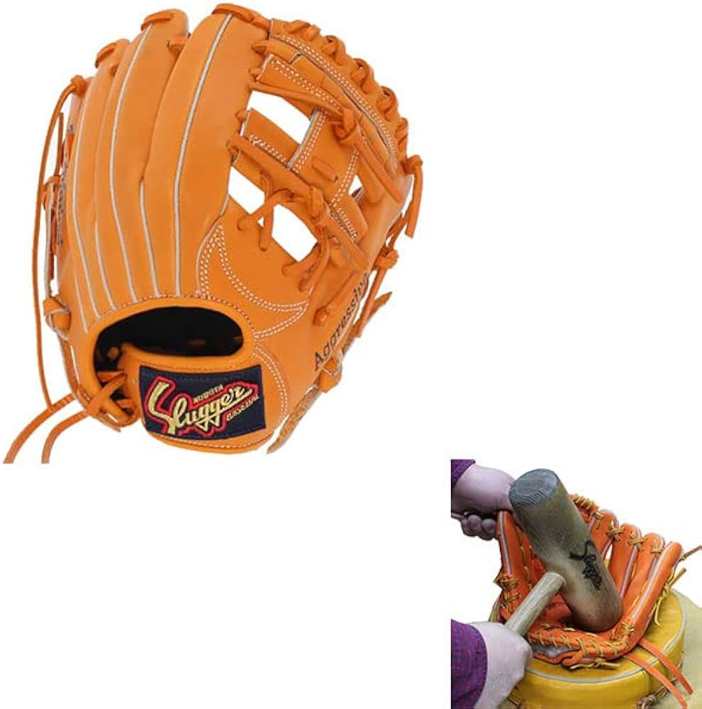 842 スラッガー 型抜群 硬式兼軟式 少年 内野手用グローブ 左投げ 842