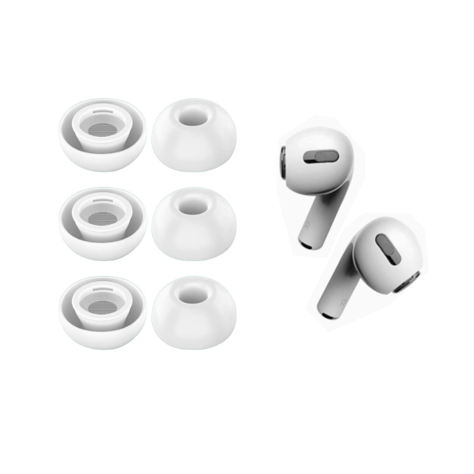 Amazon | AirPods Pro イヤーピース 第1/2世代対応 シリコン イヤー