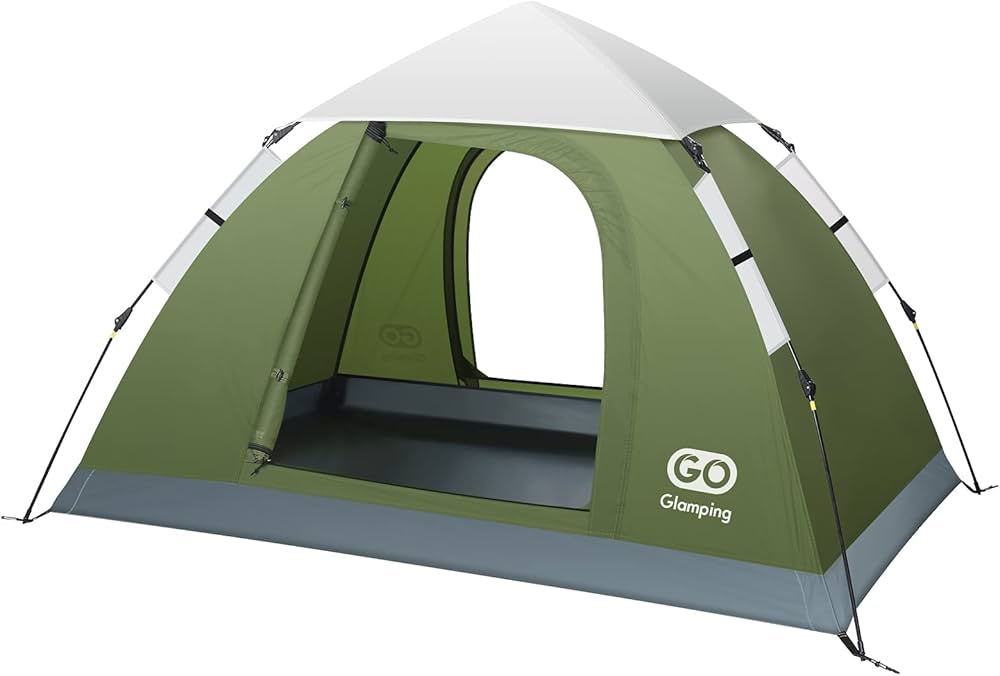 Amazon | GOGlamping テント ワンタッチテント 1-2人用 【数秒簡易設営
