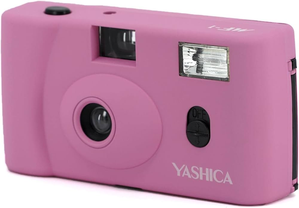 Amazon | YASHICA 【フィルムカメラ】YASHICA MF-1 Camera Pink with