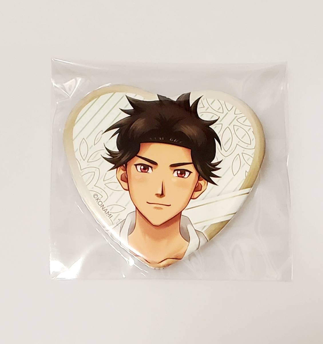 ときメモgs4 ハート型缶バッジ ブロマイド ときメモgs4 ハート型缶