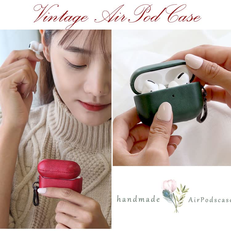 Amazon | ZENIX DESIGN TECH AirPods Pro 用 ケース カラビナ付 レザー