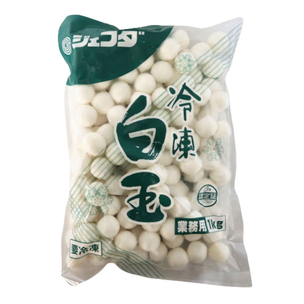 Amazon | JFDA 冷凍 白玉 1Kg 冷凍 | ノーブランド品 | 白玉粉 通販