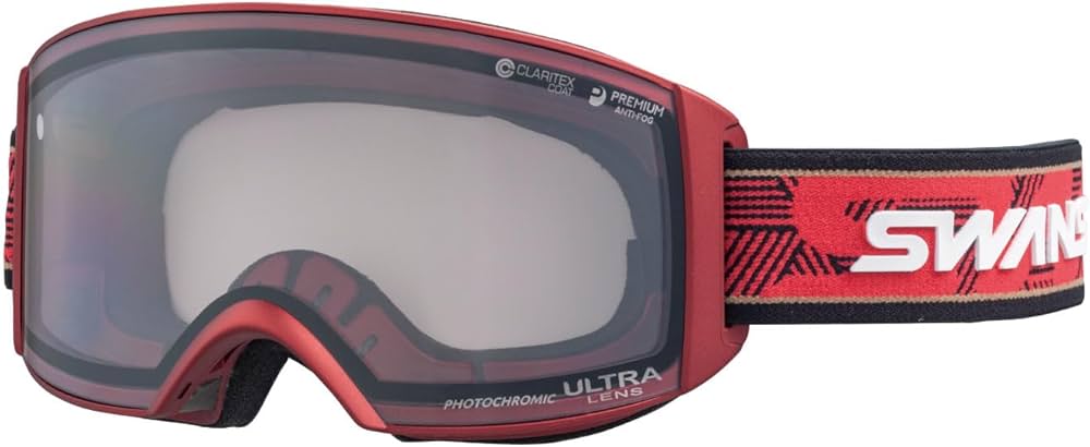 Amazon.co.jp: SWANS(スワンズ) 日本製 スノーゴーグル RACAN ラカン