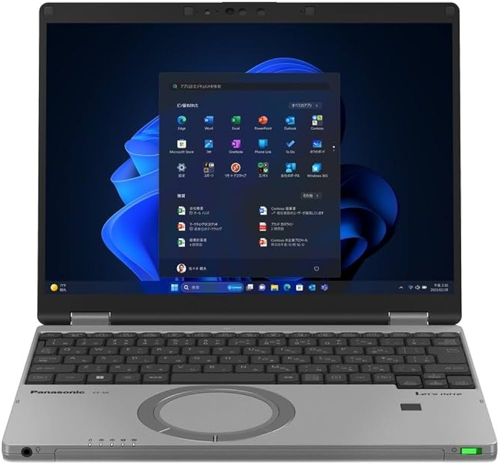 Amazon.co.jp: パナソニック ノートパソコン Let's note CF-SR4GDTCR