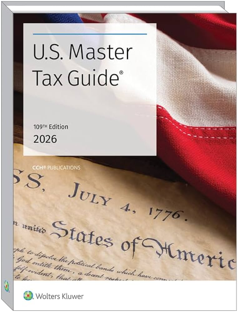 Amazon.com: U.S. MASTER TAX GUIDE 2026: 9780808061281: Wolters
