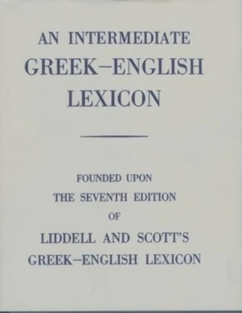 Amazon | Intermediate Greek-English Lexicon | Liddell, Henry