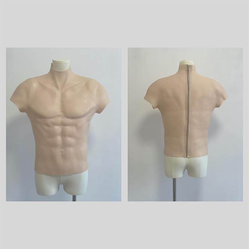 Amazon.co.jp: [KIWUCOS] 筋肉スーツ シリコン筋肉 偽筋肉 細マッチョ