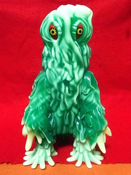 ヘドラ ソフビ 450 蓄光 マルサン 夜桜