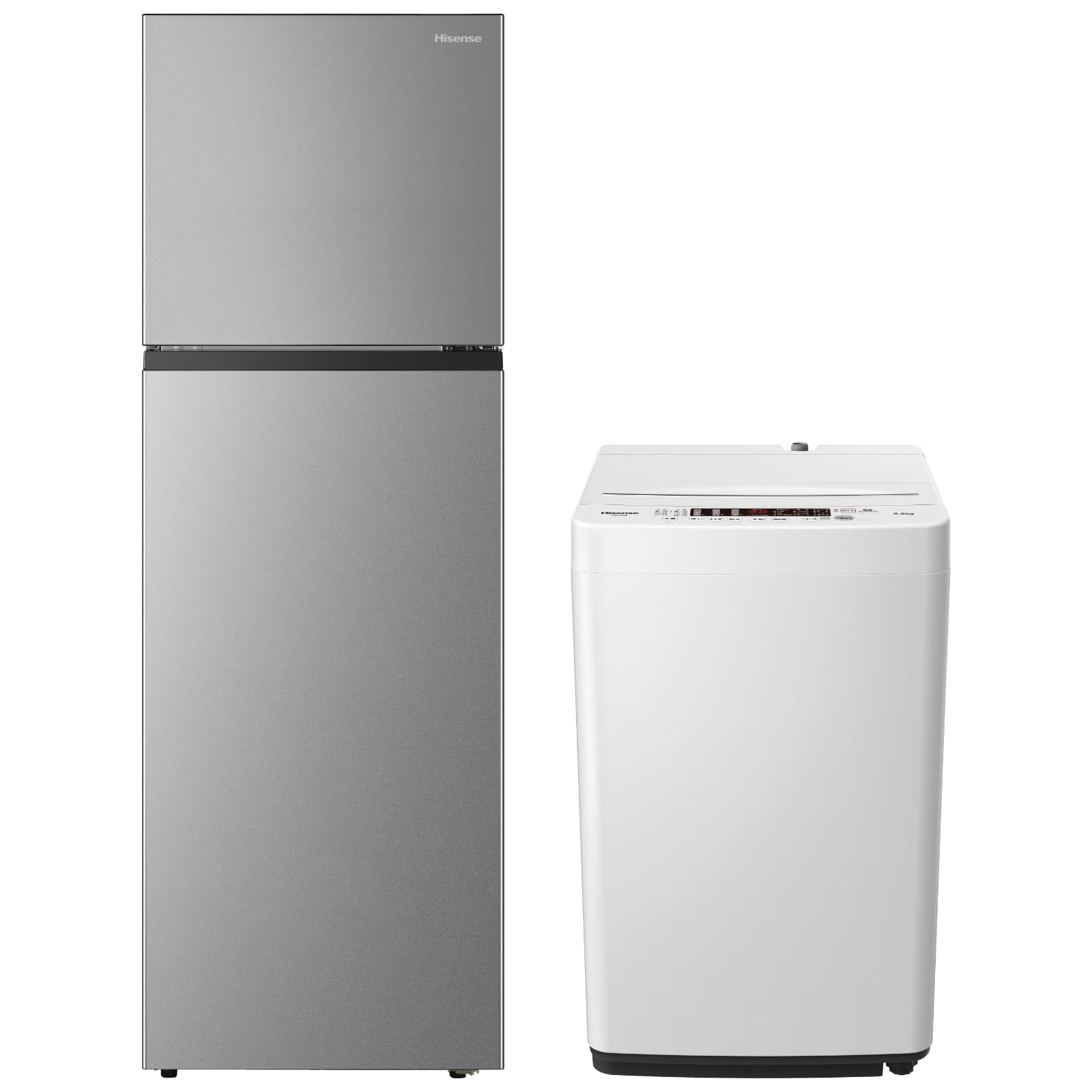 Amazon | 【セット買い】ハイセンス 冷蔵庫 幅55cm 250L シルバー HR