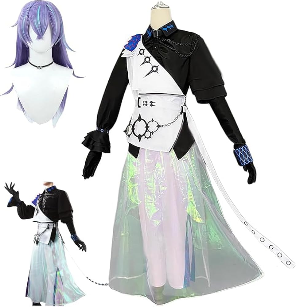 Amazon.co.jp: [RURICOS] 星導ショウ コスプレ 衣装 ウイッグ付き可