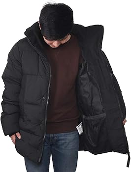 Amazon | [カナダグース] ダウンジャケット メンズ ブラックレーベル