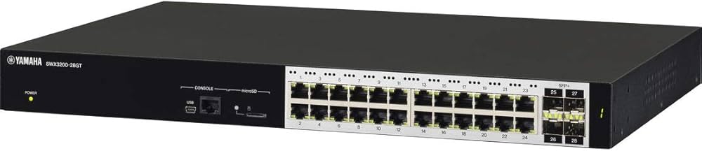 Amazon | ヤマハ スタンダード L3スイッチ SWX3200-28GT | ヤマハ