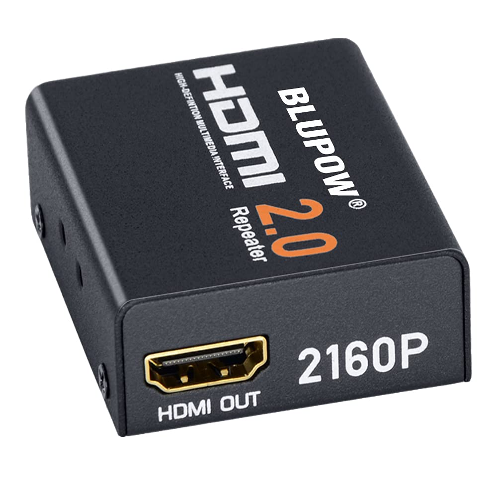 Amazon | BLUPOW HDMI2.0リピーター 4K×2K 3D対応 4K＠60Hz/30m 4K