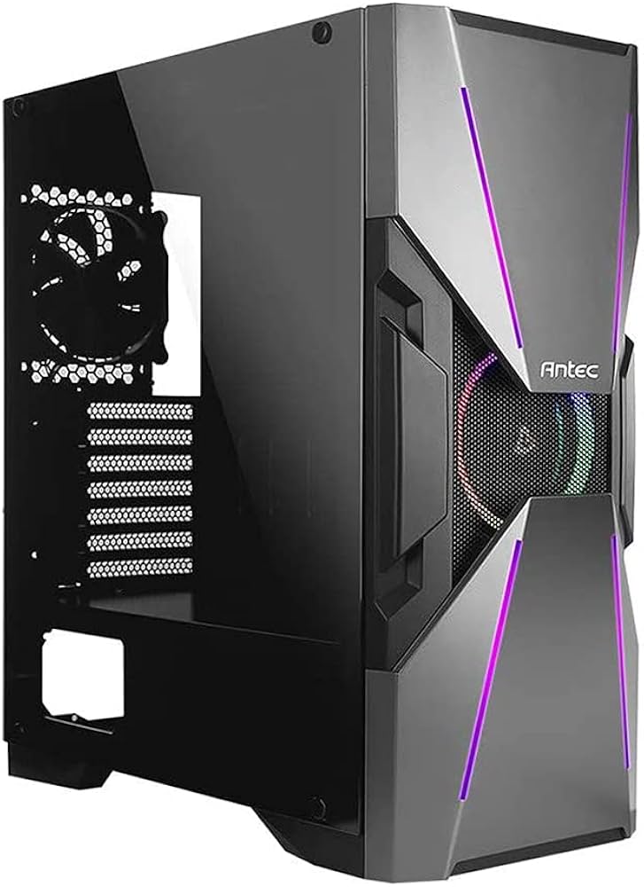Amazon | Antec ARGB搭載、E-ATX対応ミドルタワーPCケース DA601 BLACK
