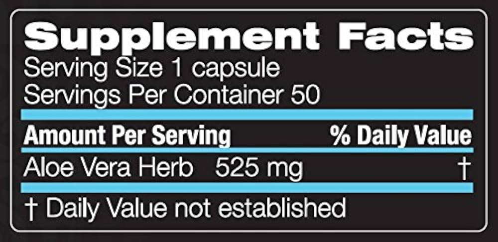 Unicity Aloe Vera Gastrointestinal Support 50 Capsules : Amazon.sg