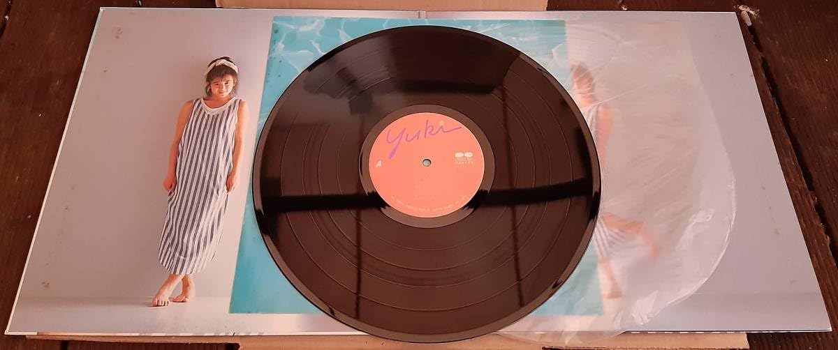 Amazon.co.jp: USED 斉藤由貴 AXIAアクシア レコード LP 歌手 女優