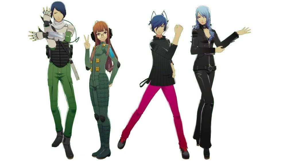 ペルソナ3 限定コースター P3D＆P5D 前夜祭 エリザベス 4枚セット