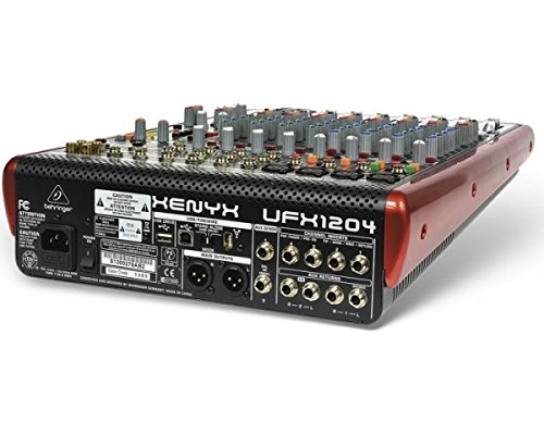 Amazon.com: Behringer XENYX UFX1204 Premium 12-Input 4-Bus Mixer