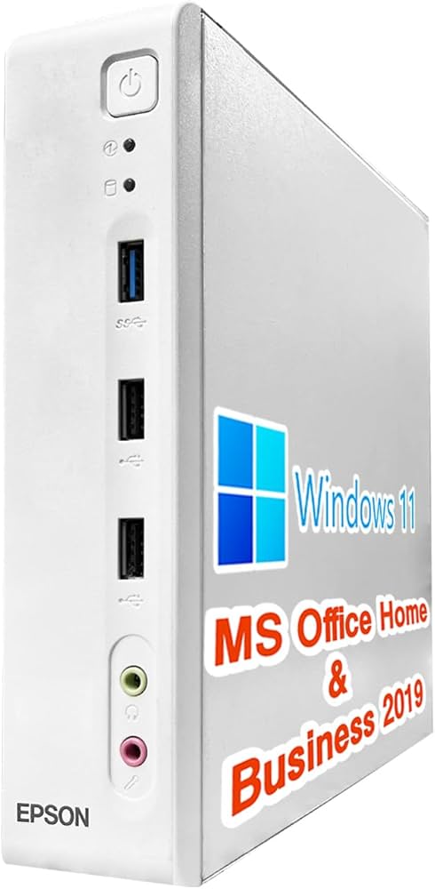 Amazon.co.jp: 【整備済み品】エプソン ミニPC ST180 / Win 11 Pro/MS