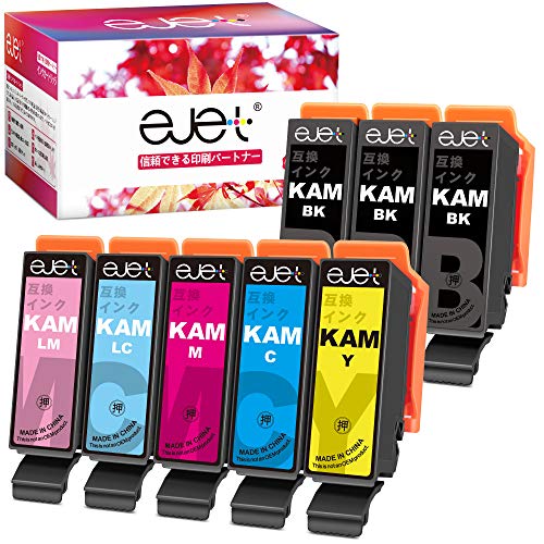 Amazon.co.jp: ejet KAM-6CL-L エプソン 用 インク カメ epson 用