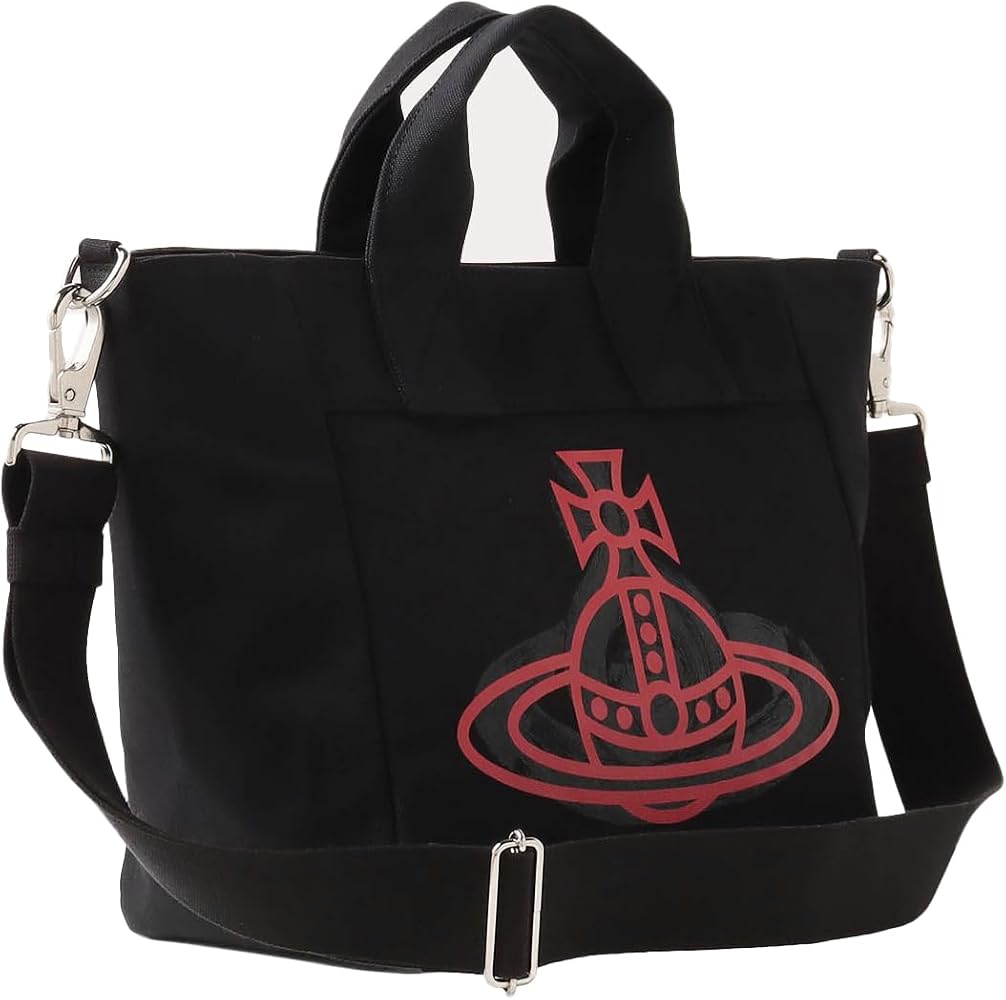 Amazon | Vivienne Westwood PAINT LINE ORB キャンバストートバッグ