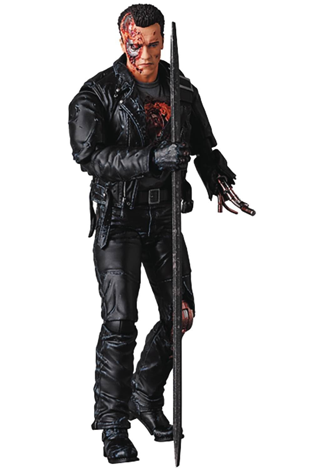 Amazon.com: MEDICOM TOY CORPORATION MAFEX No.191 T-800 (T2: Battle