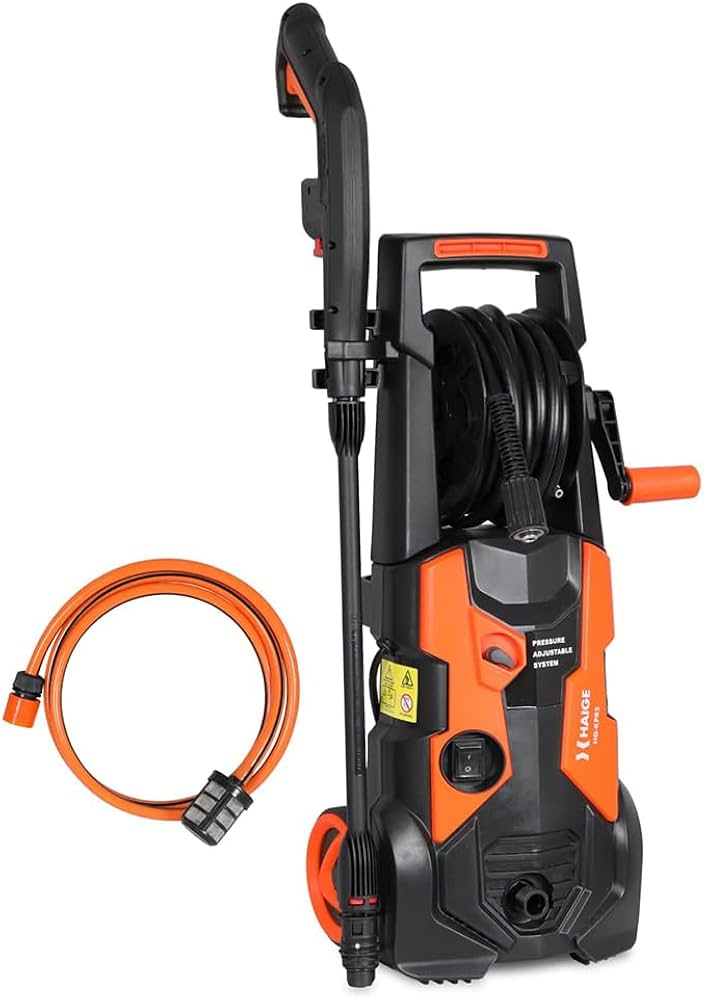 Amazon | HAIGE(ハイガー) 高圧洗浄機 電動 コンセント仕様 洗車 外壁