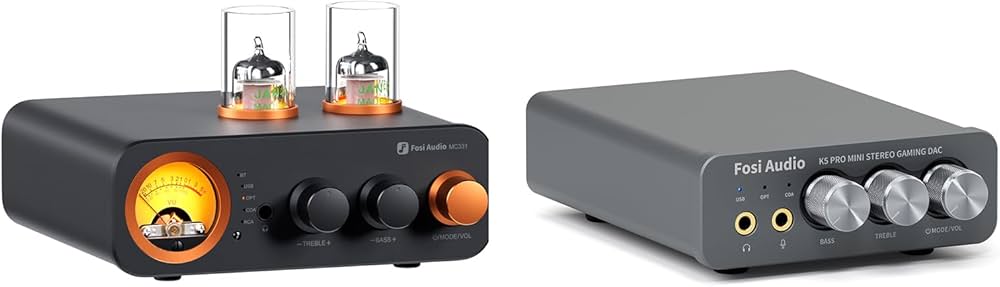 Amazon.com: Fosi Audio MC331 Tube Integrated Amplifier with DAC