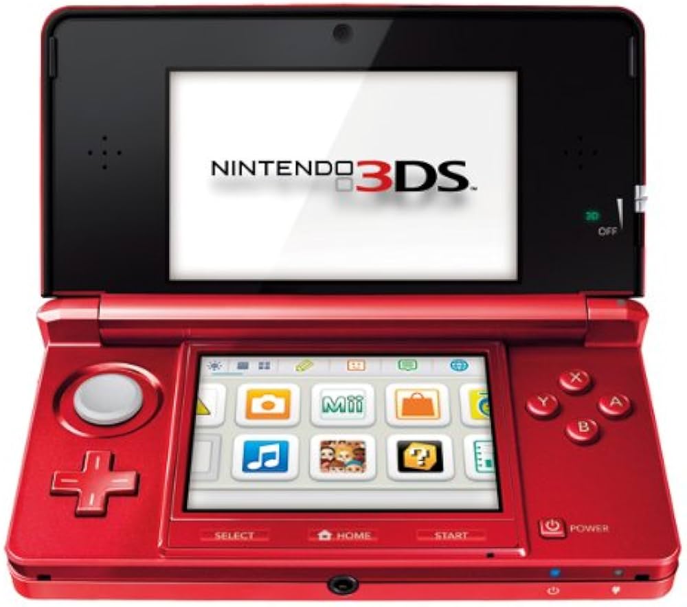 Amazon.com: NINTENDO 2200249 CONSOLE 3DS METALLIC RED : Video Games