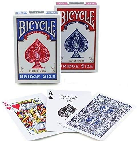 Amazon.com: Bicycle Playing Cards Bridge Narrow Size - 12 Decks 6